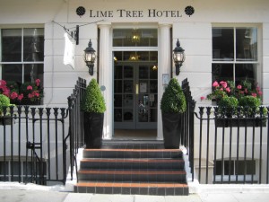 Front Door and Steps - Lime Tree Hotel